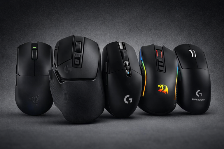 Melhores mouses gamer para 2026 lado a lado em comparativo técnico com Logitech, Razer e Redragon